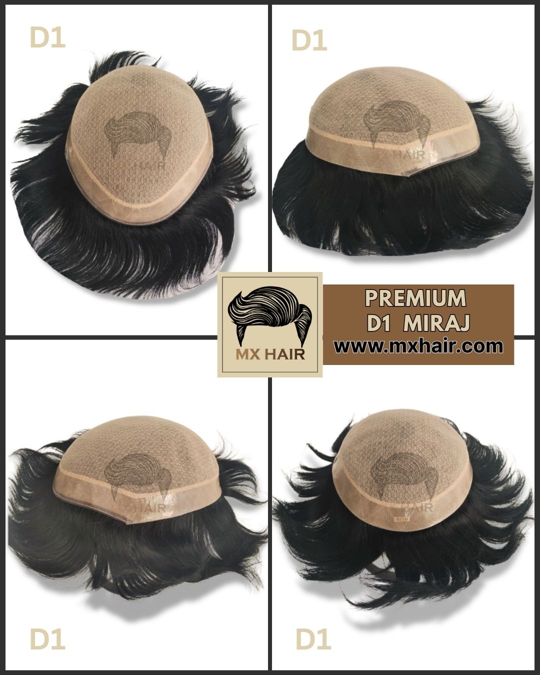D1 Miraj Hiar patch for men