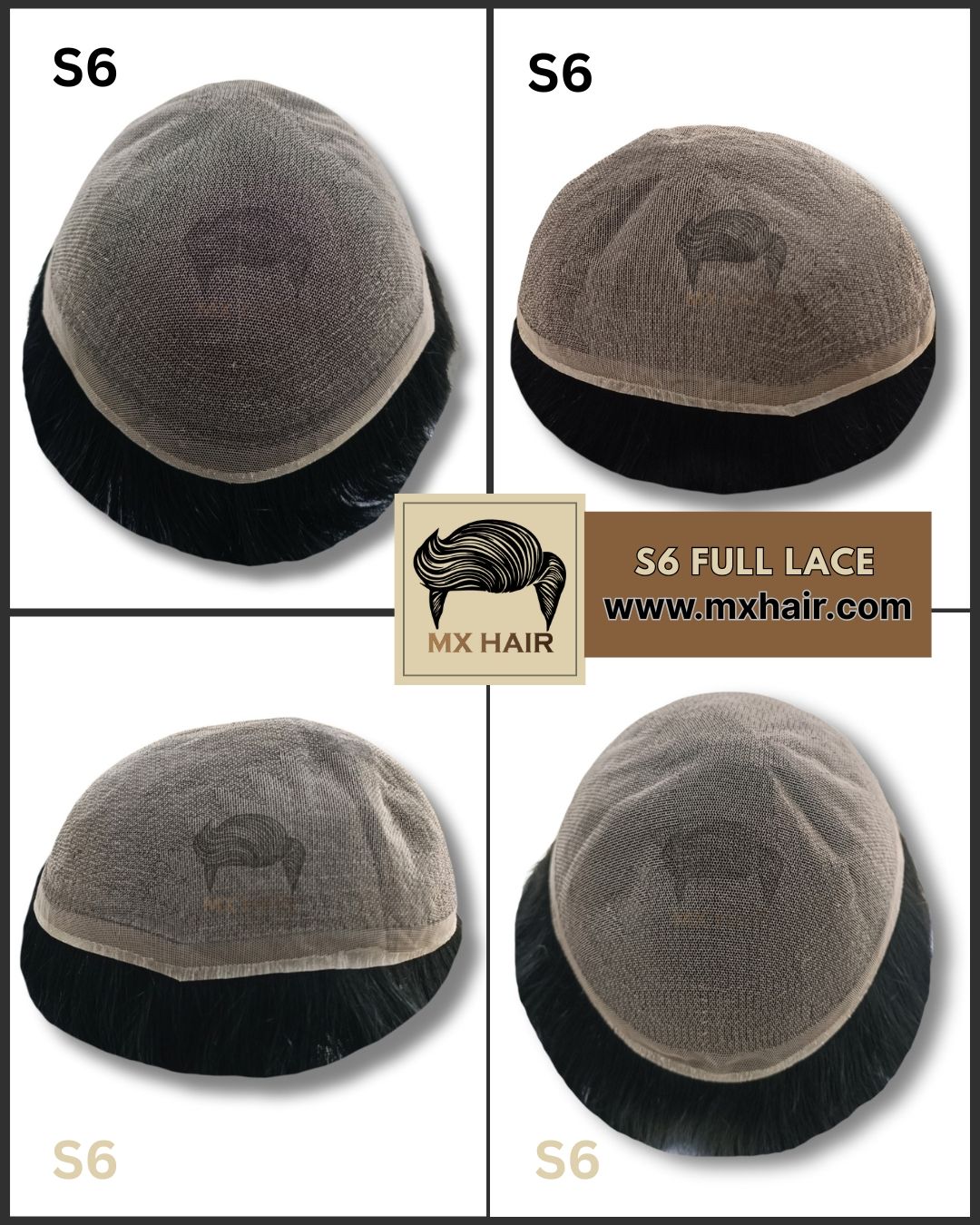 S6 Full Lace hair patch